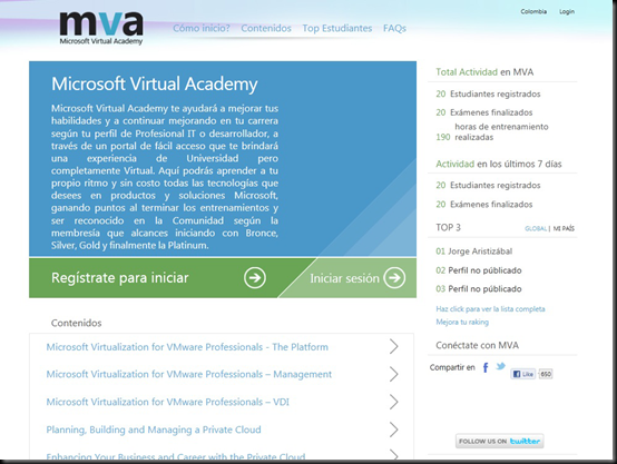 Academia Virtual de Microsoft